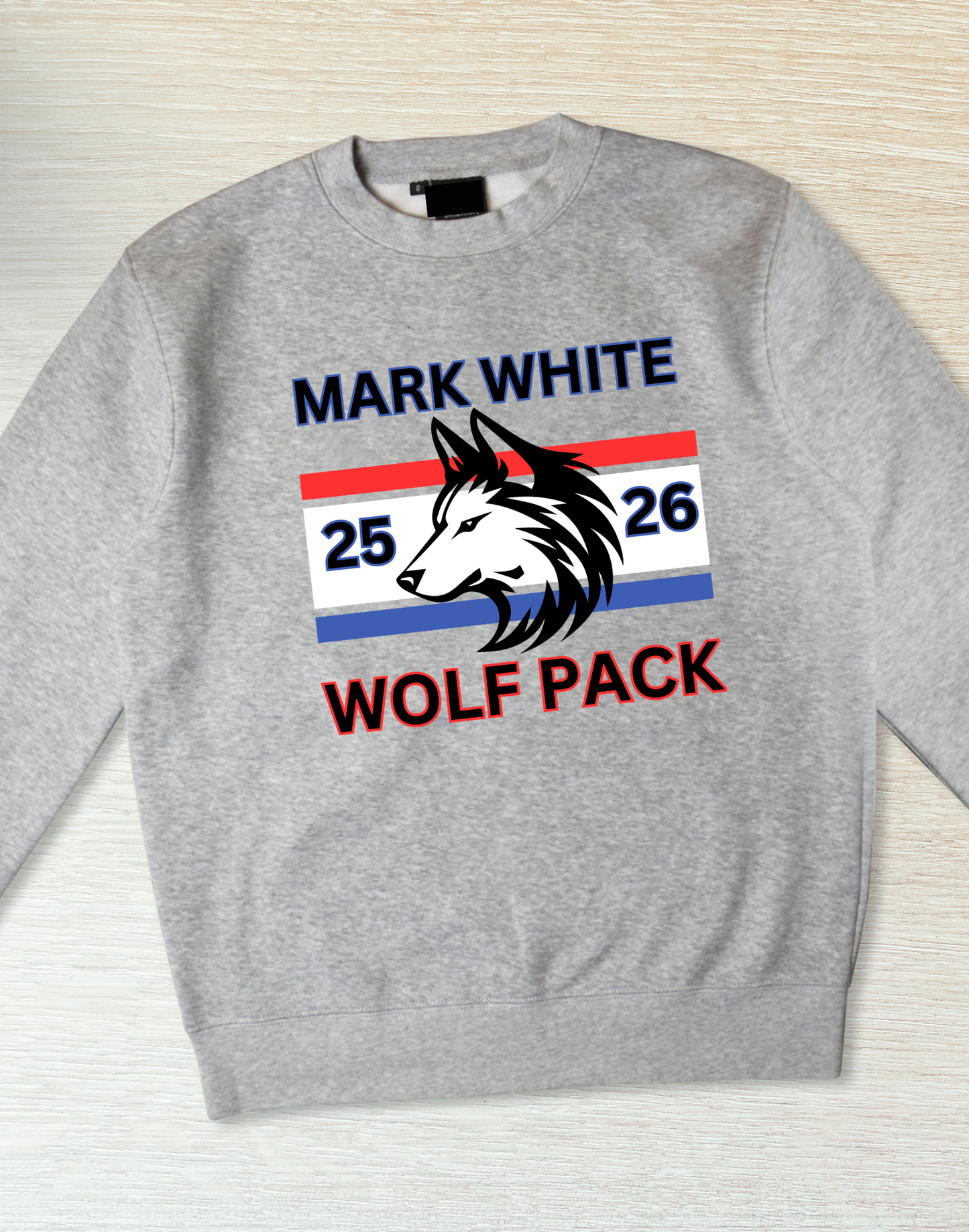 GRAY WOLF PACK SWEATSHIRT